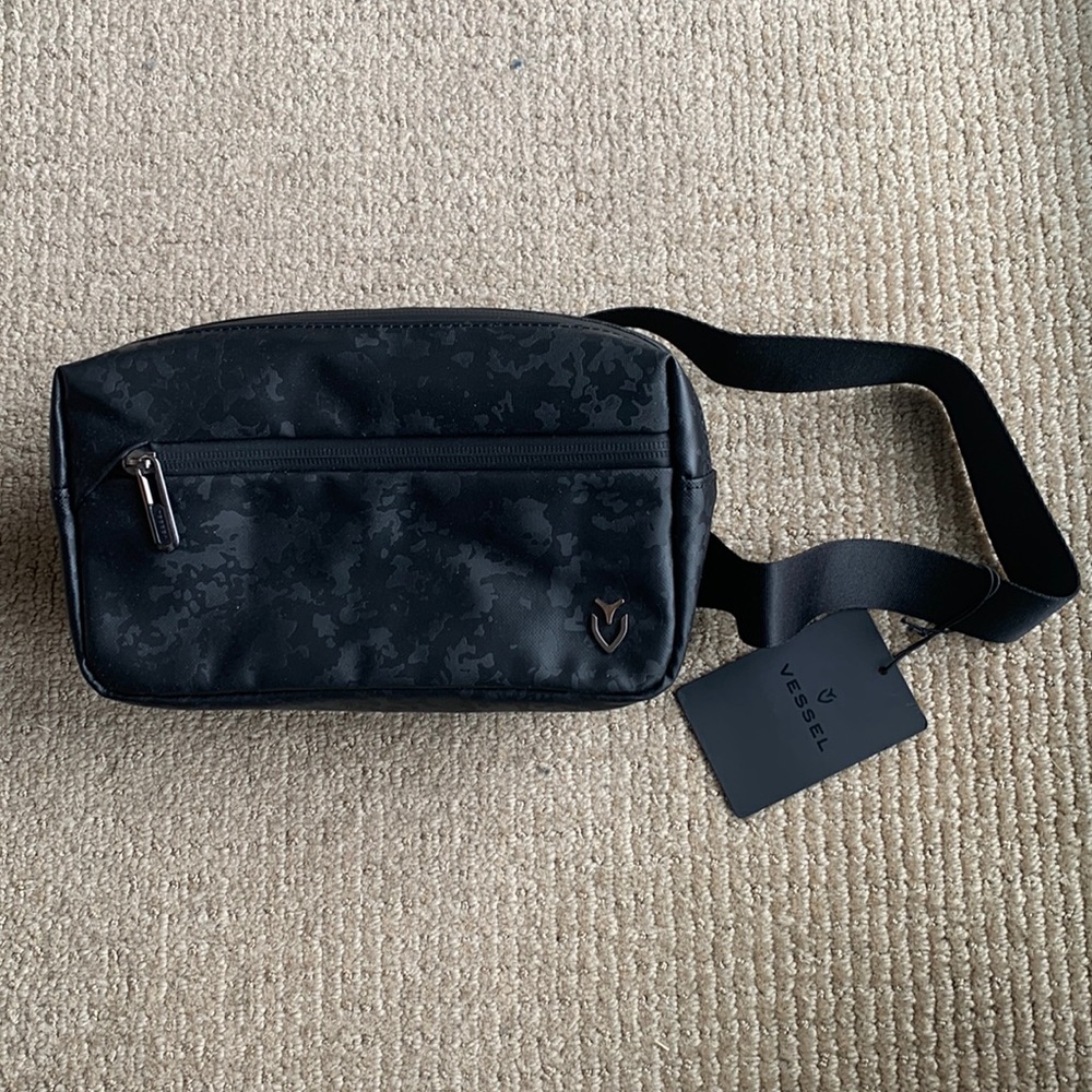 NWT VesseL Black Hip Bag